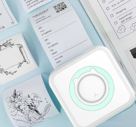 Mini Impresora pegatinas térmica para móvil