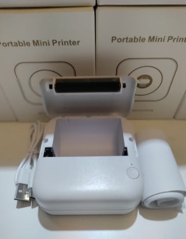 Mini Impresora pegatinas térmica para móvil
