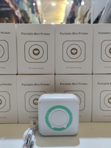 Mini Impresora pegatinas térmica para móvil