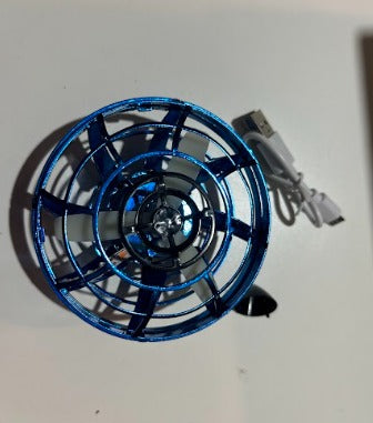 Mini OVNI con Luz Spinner con carga USB-Azul