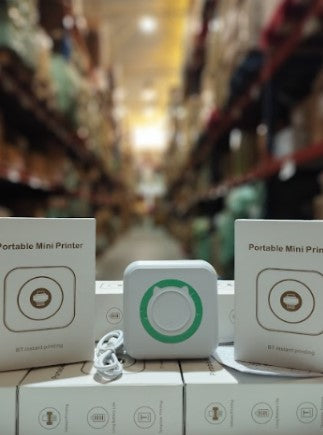 Mini Impresora pegatinas térmica para móvil